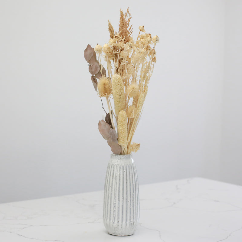 Dried Flowers -Neutral Thistle