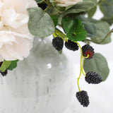 Faux Flower Arrangement - Blackberry Garden