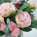 Faux Flower Arrangement - Pastel Peony Deluxe